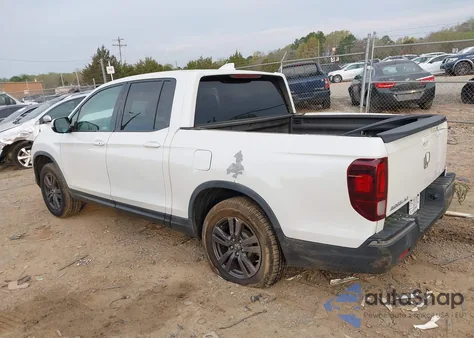 2019 Honda Ridgeline Sport из США, поврежденный, VIN 5FPYK3F11KB044602